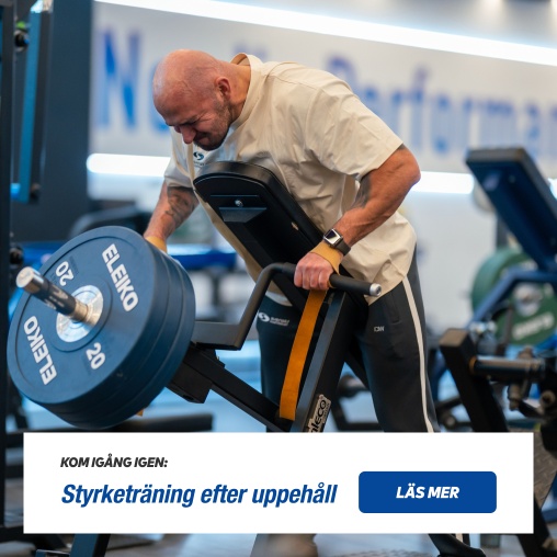 Kom igng igen: Styrketrning efter uppehll